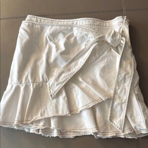 Cinq à Sept White Mini Skirt
